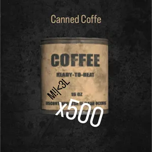 Canned Coffe