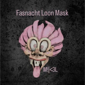 Fasnacht Loon Mask