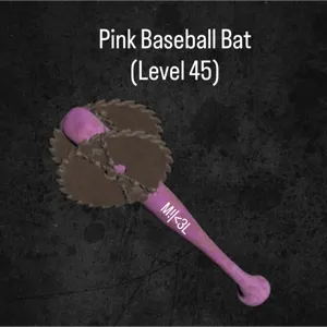 Pink Baseball Bat