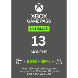 Xbox Ultimate Game Pass 12+1 Month Activation ✅️