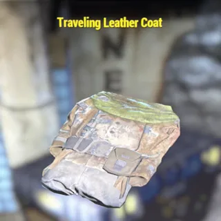 Traveling Leather Coat