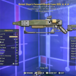 MSE FR Ultracite Laser Rifle 