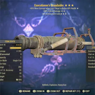 Executioner 5035 Broadsider 