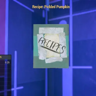 New Recipe : Pickled Pumpkin 
