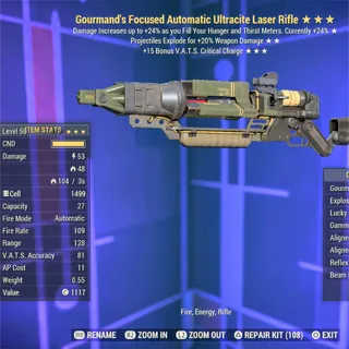 GE 15V Ultracite Laser Rifle 