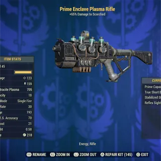 Unrolled Full Moded Enclave Plasma Rifle EPR 