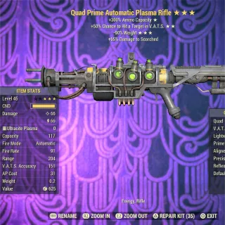 Quad VHC RW Plasma Rifle 