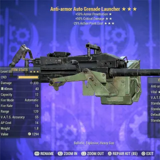 AA5035 Auto Grenade Launcher AGL 