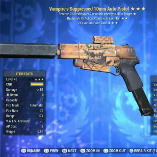 Vampire RAP 35 10mm Pistol 