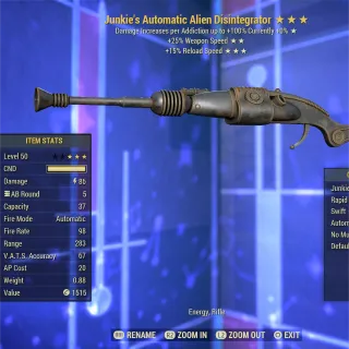 JFFR FR Alien Disintegrator 