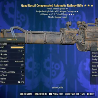 QE 15V Railway Rifle 