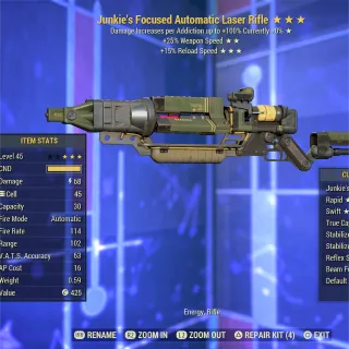 JFFR FR NU Laser Rifle 