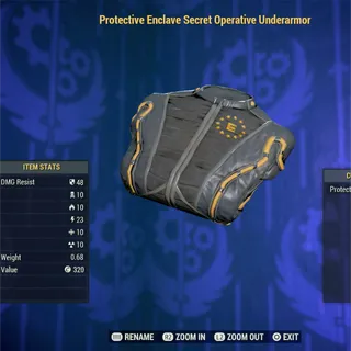 Protective Enclave Secret Operative Underarmor