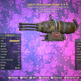 Junkie DWA FR Pepper Shaker 