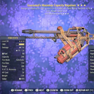 Gourmand 2535 Flamer 