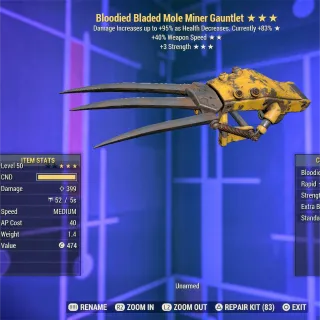 BSSS Mole Miner Gauntlet MMG 