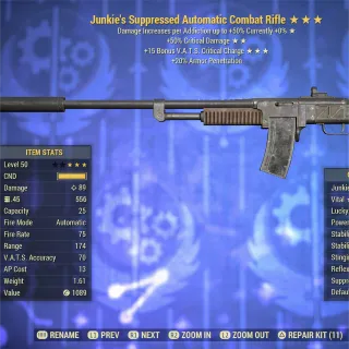 Junkie 5015 Combat Rifle CR 