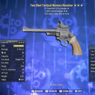 TS5025 Western Revolver 