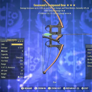 Gourmand 5015 Compound Bow 