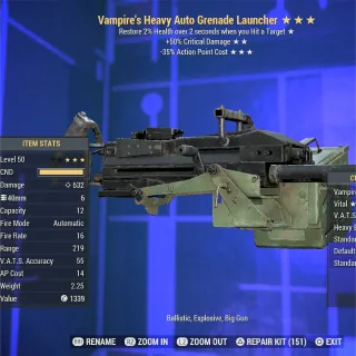 V5035 Auto Grenade Launcher AGL 