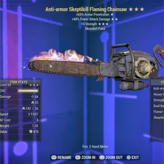 Anti-Armor PA 3S Chainsaw 