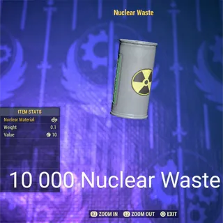 Junk : 10 000 x Nuclear Waste 