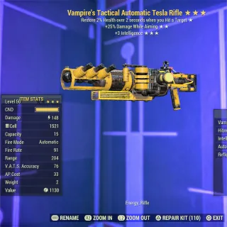 Vampire DWA 3I Tesla Rifle 