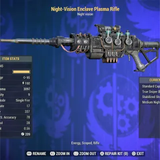 Unrolled Full Mod Enclave True Sniper Rifle 
