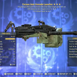 Furious VHC FR Auto Grenade Launcher