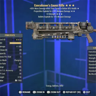 EE 3S Gauss Rifle 