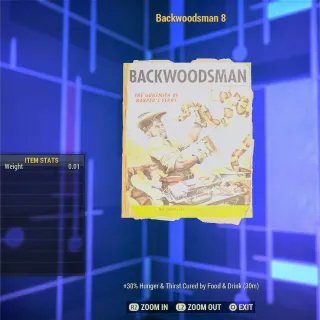 500 x Backwoodsman 8 