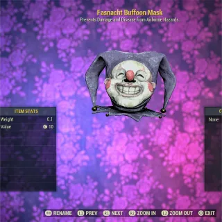 Fasnacht Buffon mask  