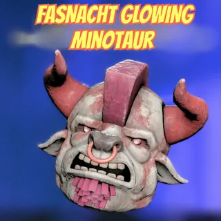 Fasnacht Glowing Minotaur 