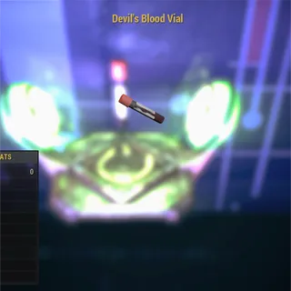 Devil Blood Vial Displayable Misc Item 