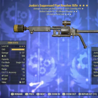 JE35 Pipe Revolver Rifle 