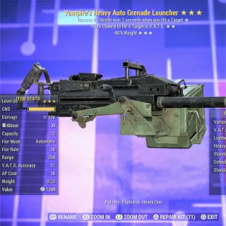 Vampire VHC RW Auto Grenade Launcher