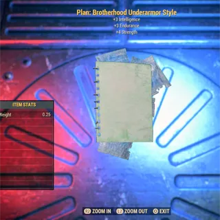 Plan: Brotherhood Underarmor Style NEW