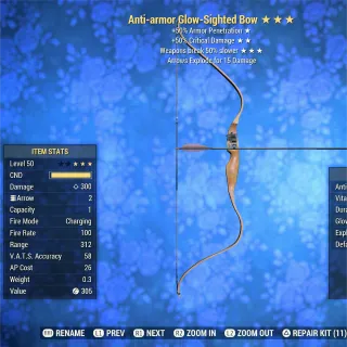 Anti-Armor V50 SB Bow 