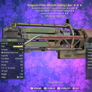 Vampire Explosive 50BS Ultra Gatling