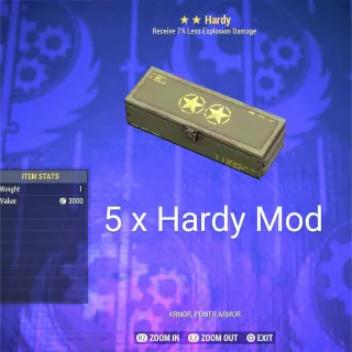 5 x Hardy Mod Box 