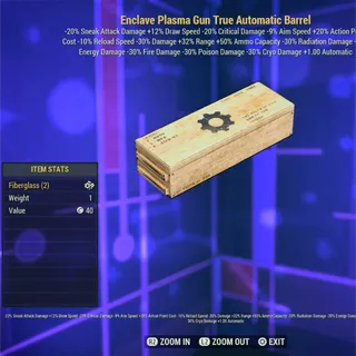 Enclave Plasma True Automatic Barrel 