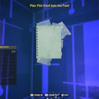 New Plan: Pint-Sized Auto Axe Paint 