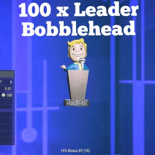 100 x Leader Bobblehead 