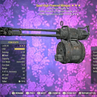 QE 500 Minigun 