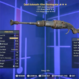 QFFR FR Alien Disintegrator 