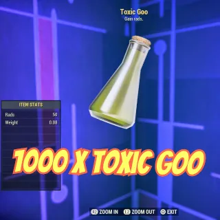 1000 x Toxic Goo  