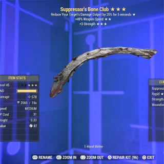 Suppressor SSS Bone Club 