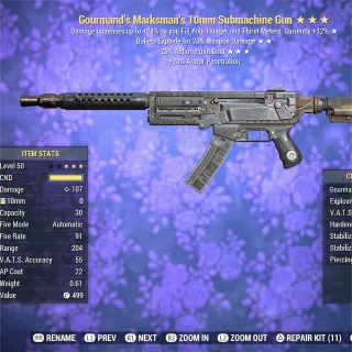 GourE35 10mm Submachine Gun 