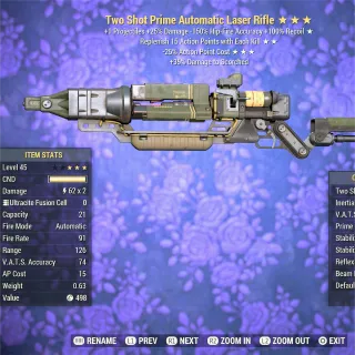 TS RAP 35 NU Laser Rifle 