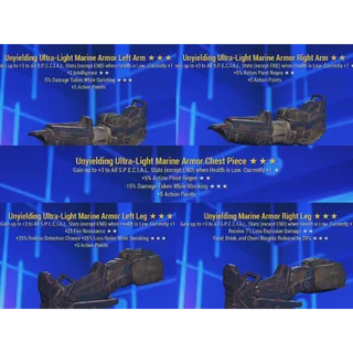 Unyielding Marine Full Armor  Set